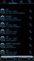 THEME SWIPE DIALER GLOW HOLO screenshot 2