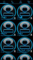 THEME SWIPE DIALER GLOW HOLO screenshot 3
