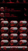 THEME SWIPE DIALER GLOW RED Affiche