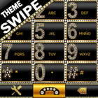 THEME SWIPE DIALER GOLD DIAMON icon