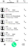 THEME SWIPE DIALER i9 CLASSIC screenshot 2
