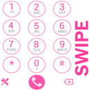 THEME SWIPE DIALER i9 PINK APK