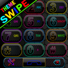 THEME SWIPE DIALER DARK SPACE COLORS icon