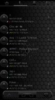 THEME SWIPE DIALER DARK SPACE screenshot 2