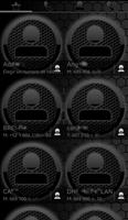 THEME SWIPE DIALER DARK SPACE screenshot 3