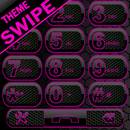 THEME SWIPE DIALER DARK SPACE PINK APK