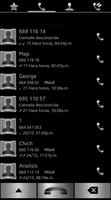 THEME SWIPE DIALER SILVER META screenshot 3