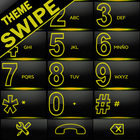 THEME SWIPE DIALER SPETRA YELL icon