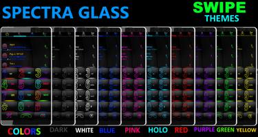 THEME SWIPE DIALER SPETRA DARK screenshot 1