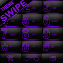 THEME SWIPE DIALER SPETRA PURP APK