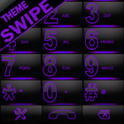THEME SWIPE DIALER SPETRA PURP icon