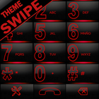THEME SWIPE DIALER SPETRA RED  icon