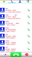 THEME SWIPE DIALER CRAZY COLORS WHITE screenshot 2