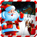 聖誕老人乘坐雪橇特技 APK