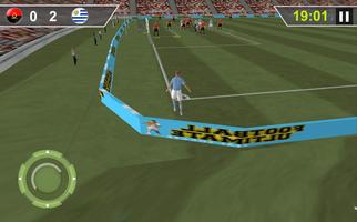 Football Real Hero; Play American Free Soccer Game اسکرین شاٹ 2