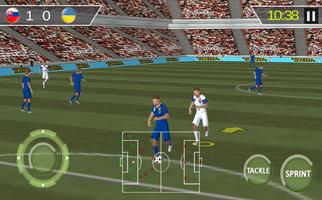 Football Real Hero; Play American Free Soccer Game پوسٹر