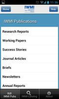 IWMI Publications screenshot 1