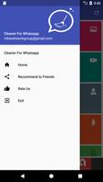 برنامه‌نما Cleaner For WhatsApp عکس از صفحه