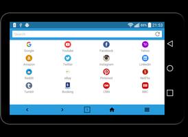 Surf Browser تصوير الشاشة 2