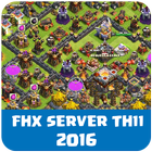 FHX COC Server TH 11 ícone