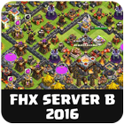 FHX COC Server B ícone