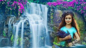 Waterfall Collage Photo Editor पोस्टर