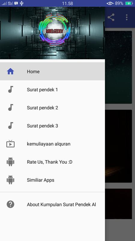 Kumpulan Surat Pendek Untuk Sholat Fardhu - Listen ll