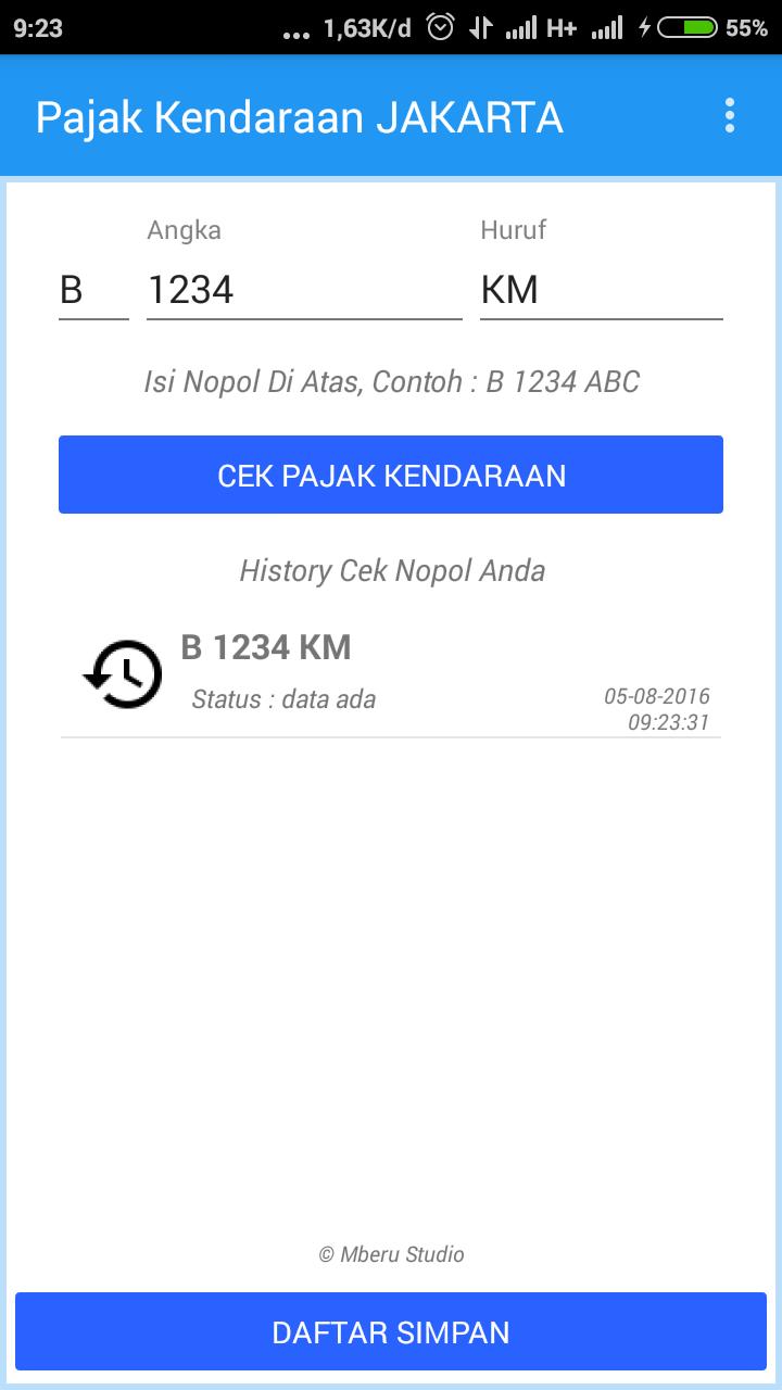 Aplikasi Cek Pajak Motor Apk