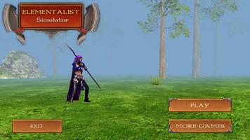 Elementalist Survivor Sim 3D 스크린샷 3