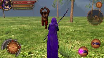 Elementalist Survivor Sim 3D imagem de tela 2