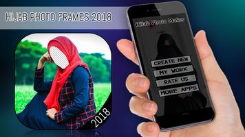 Hijab Fotorahmen 2018 Plakat