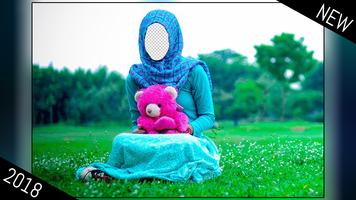 Cadre photo Hijab 2018 capture d'écran 1