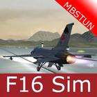 آیکون‌ F16 simulation