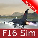 F16 simulation icône