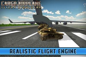 Tank Cargo Airplane Flight Sim poster