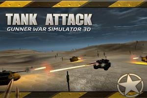 Tank Attack: Gunner War Sim 3D poster