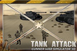 Tank Attack: Artilleur Guerre capture d'écran 1