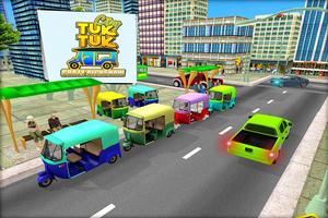 Poster Tuk Tuk Rickshaw Rush Drive 3D