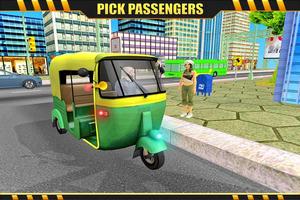 1 Schermata Tuk Tuk Rickshaw Rush Drive 3D