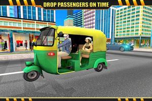 2 Schermata Tuk Tuk Rickshaw Rush Drive 3D