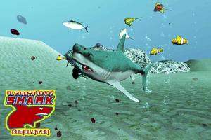 Angry Shark Simulator Game 3D Ekran Görüntüsü 1