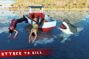 Angry Shark Simulator Game 3D screenshot 2