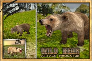 Wild Bear Attack Simulator poster