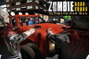 Zombie Road Squad: Car War 3D capture d'écran 1