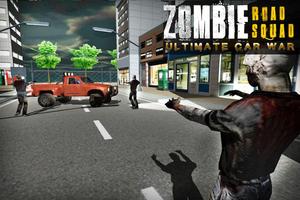 2 Schermata Zombie Road Squad: Car War 3D