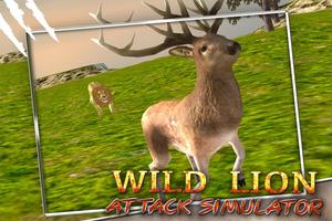 Wild Lion Attack Simulator 3D screenshot 1