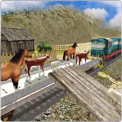 Animal Transport Train Sim 3D