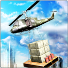Hubschrauber Fracht Transporte Zeichen