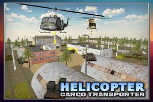 Hubschrauber Fracht Transporte Plakat