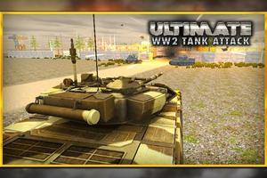 Ultimate WW2 Tank War Sim 3D capture d'écran 1